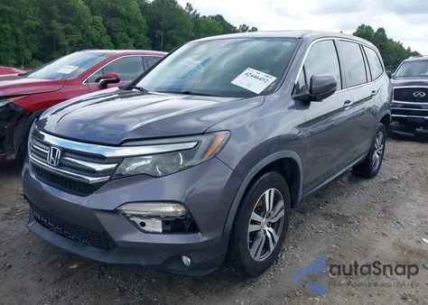 2017 Honda Pilot Ex-L из США, поврежденный, VIN 5FNYF6H77HB007143